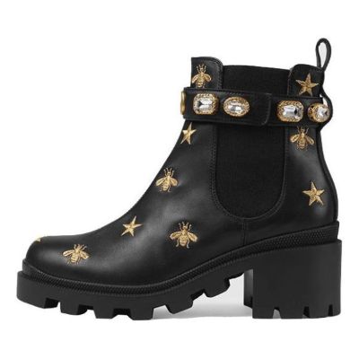 ショートブーツ・ブーティ x North Face Romance Ankle High Casual Boots Gucci x North Face Romance Ankle High Casual Boots- Runway