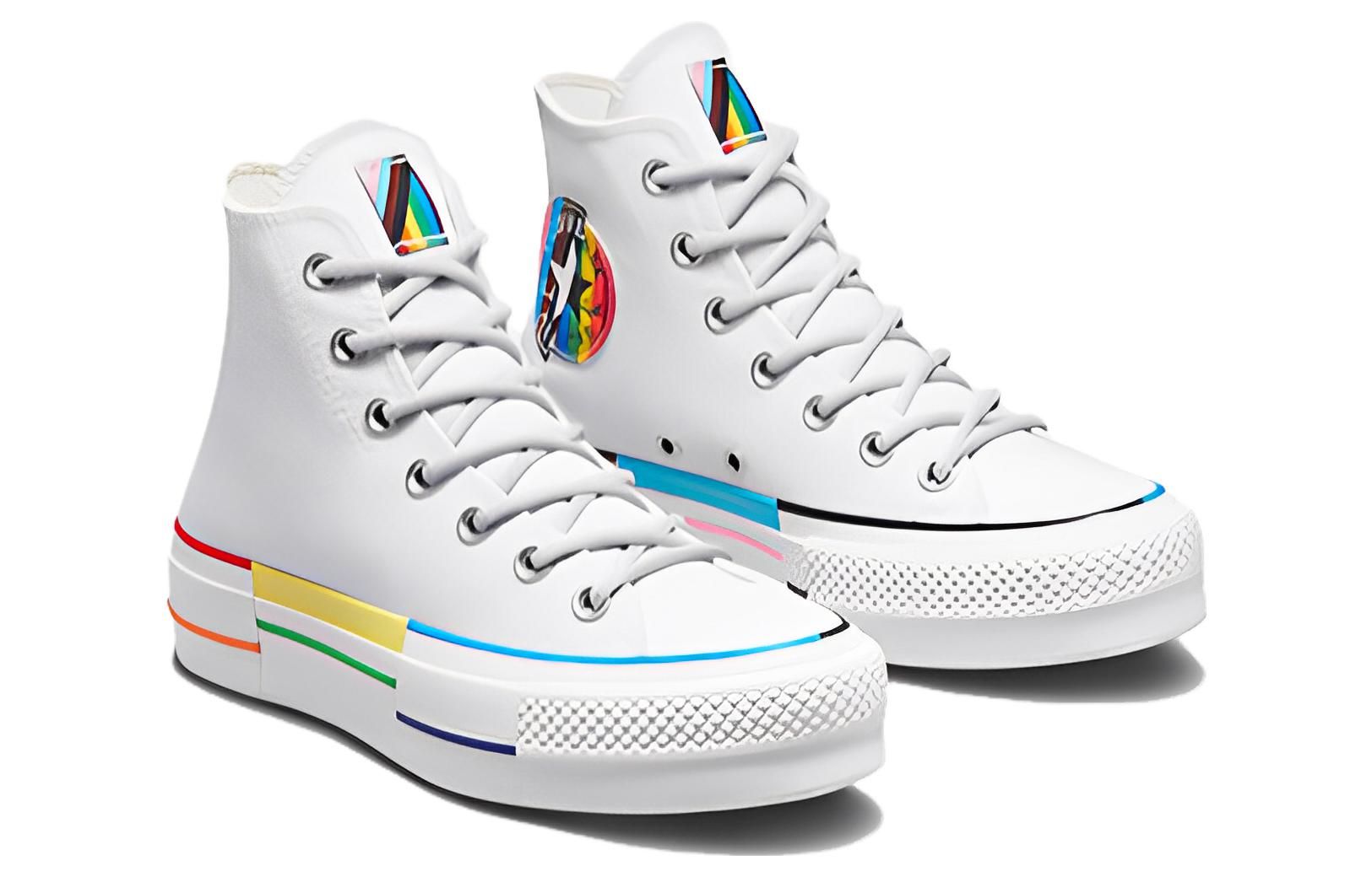 Converse Chuck Taylor All Star Lift High 'Pride Proud To Be' A06031C sold by KicksCrew product image thumbnail 3