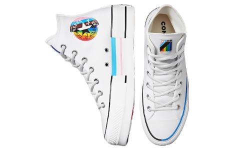 Converse Chuck Taylor All Star Lift High 'Pride Proud To Be' A06031C sold by KicksCrew