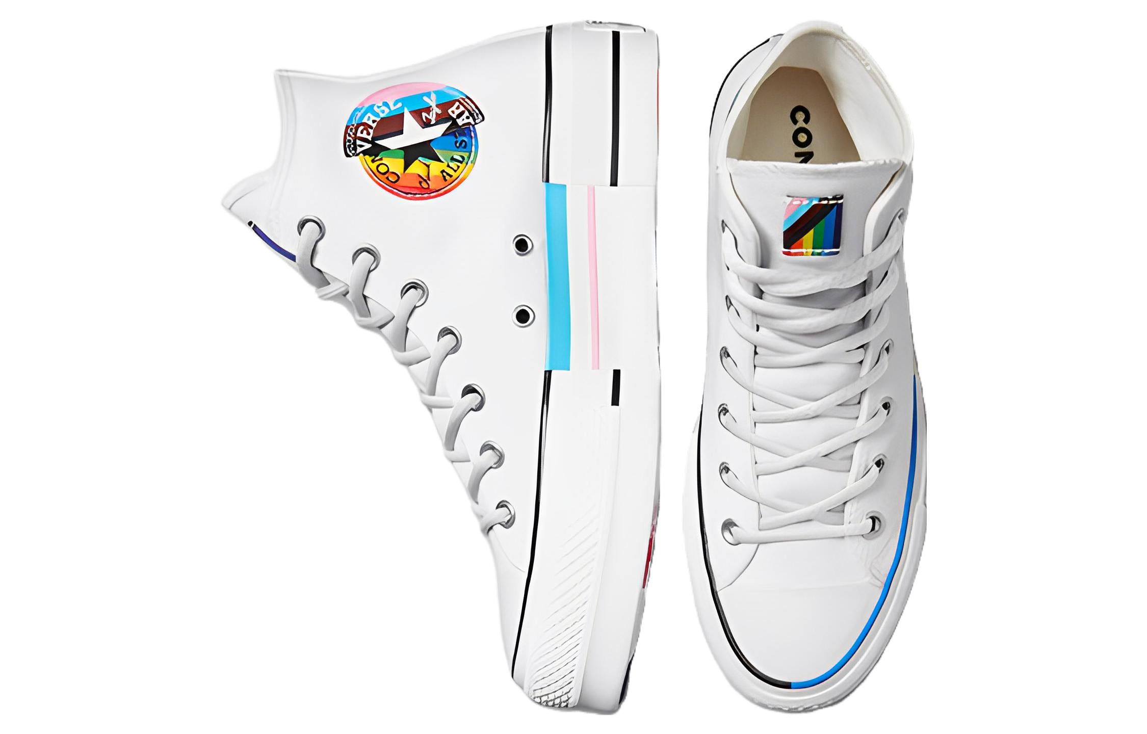 Converse Chuck Taylor All Star Lift High 'Pride Proud To Be' A06031C sold by KicksCrew product image thumbnail 5