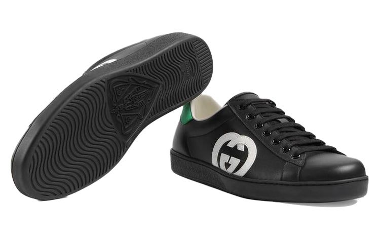 Gucci Ace 'Interlocking G - Black White' 625783-1XG70-1103 sold by KicksCrew product image thumbnail 6