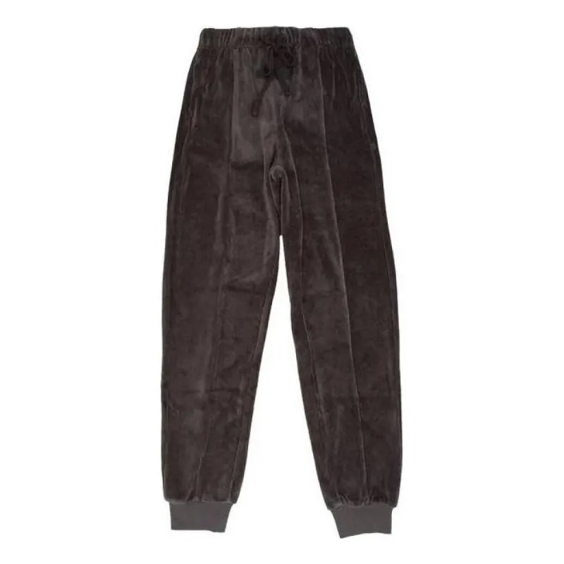 (WMNS) Fear of God Essentials SS22 Velour Pants 'Iron' 130BT213007FW sold by KicksCrew