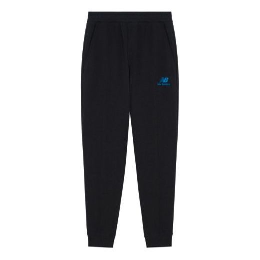New Balance Logo Print Sweatpants 'Black' AMP11313-BK sold by KicksCrew