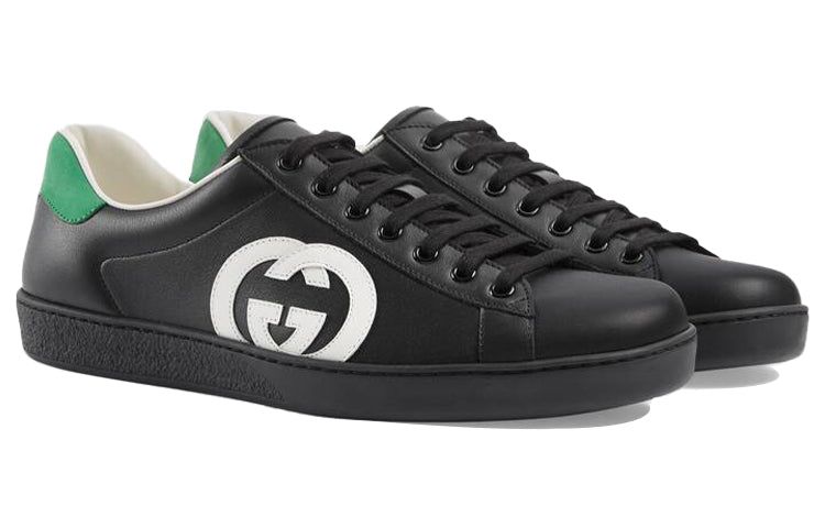 Gucci Ace 'Interlocking G - Black White' 625783-1XG70-1103 sold by KicksCrew product image thumbnail 3