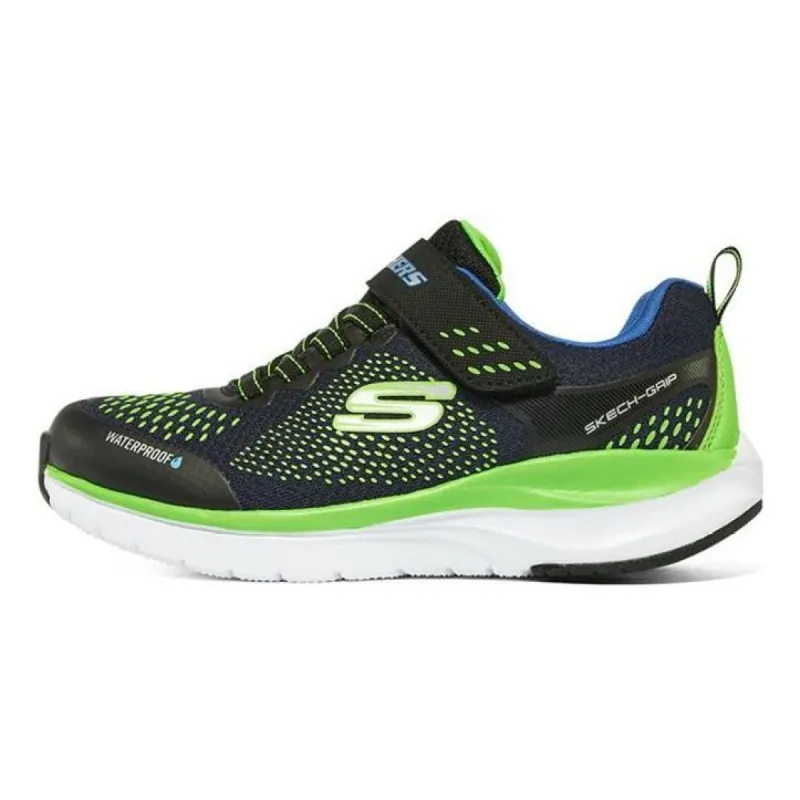 (GS) Skechers Ultra Groove 'Black Green' 403847L-NVBK sold by KicksCrew