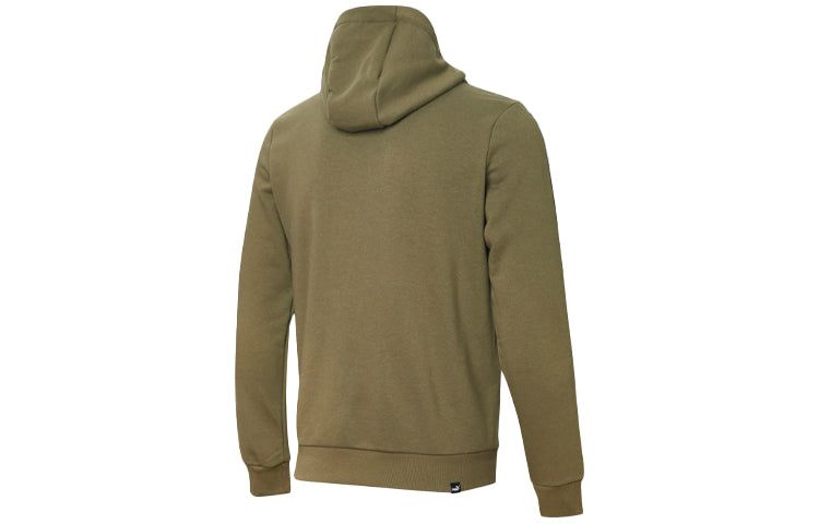 Puma Taping Fleece Hoodie 'Olivegreen' 845640-03 sold by KicksCrew product image thumbnail 2