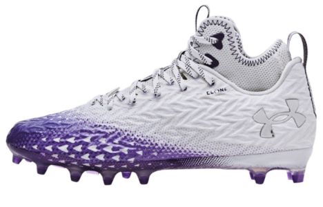 Under Armour Spotlight Clone 3.0 MC 'White Purple' 3026334-103 sold by KicksCrew