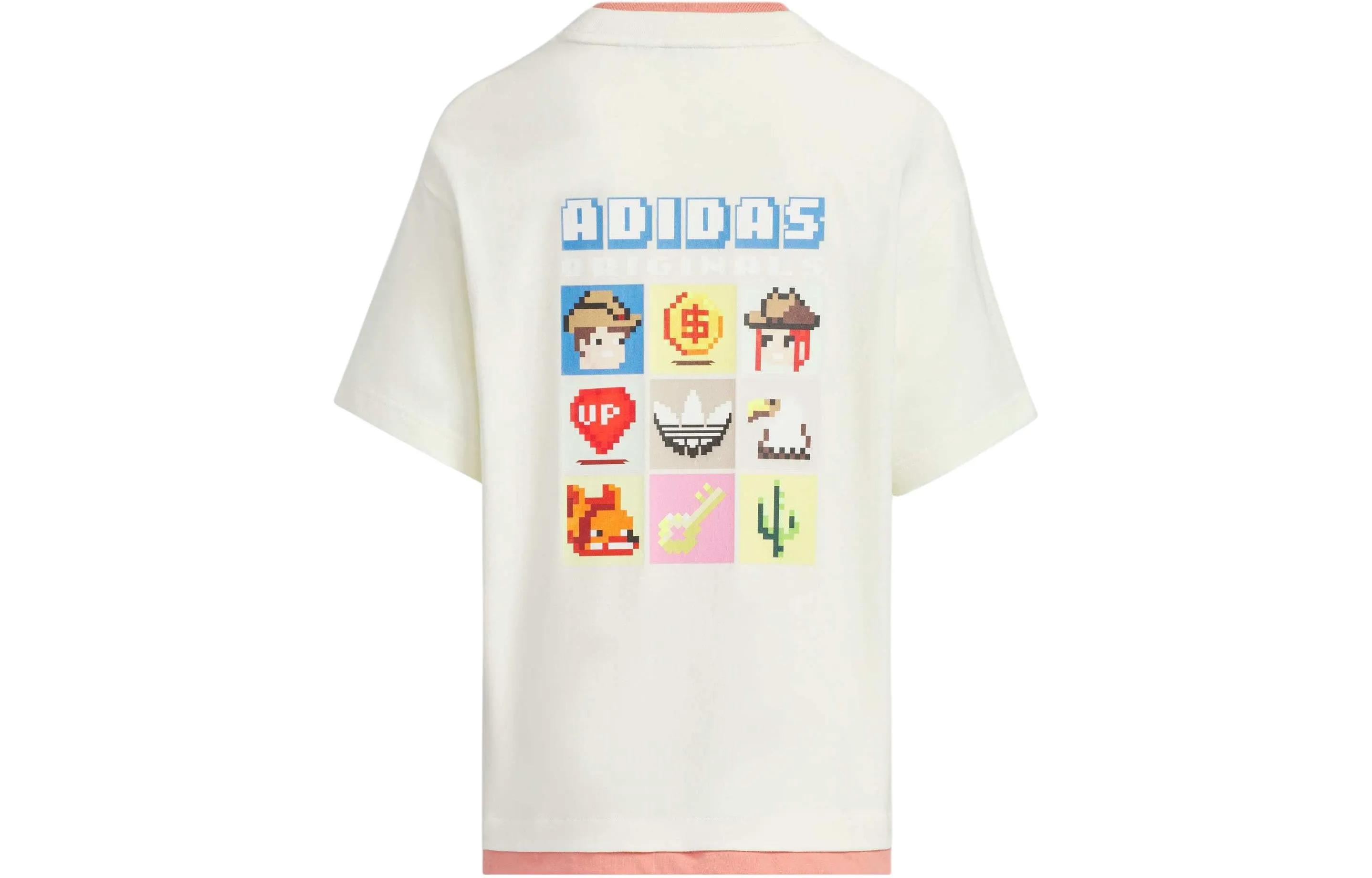 (GS) adidas Gaming Graphic T-shirt 'Beige' JI9834 sold by KicksCrew product image thumbnail 2