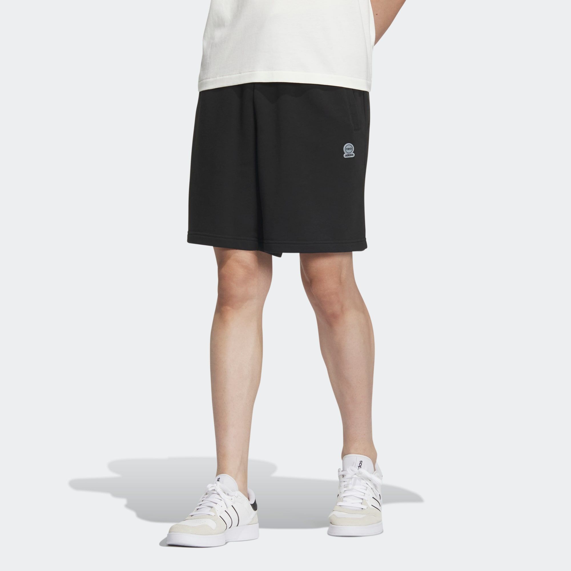 Adidas Neo Essentials Shorts 'Black' IA4969 sold by KicksCrew product image thumbnail 2
