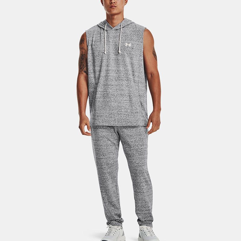 Under Armour Rival Terry Pants 'Mod Gray Light Heather' 1376772-011 sold by KicksCrew product image thumbnail 3