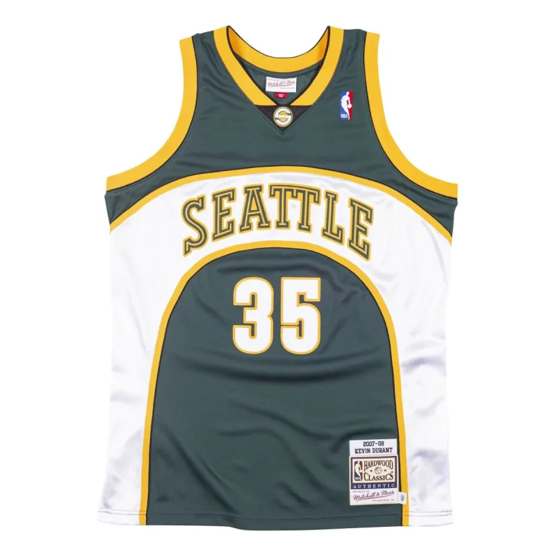 Mitchell & Ness x NBA Seattle Super Sonics 2007-08 Road Jerseys 'Kevin Durant 35' AJY4GS18105-SSUDKGN07KDU sold by KicksCrew