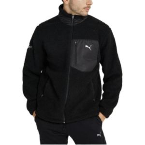 Puma Essentials Fluffy Fleece Jacket 'Black' 932667-01 sold by KicksCrew