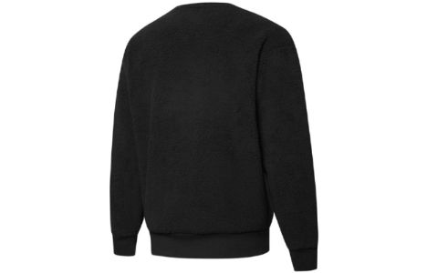 Puma Retro Sherpa Crew Neck Sweatshirt 'Black' 534814-01 sold by KicksCrew