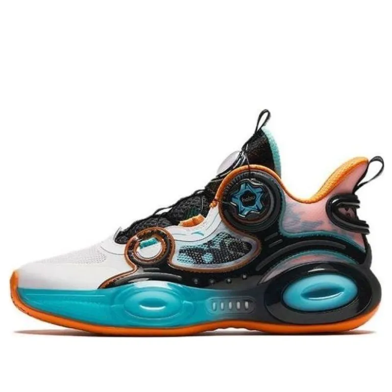 (GS) ANTA Basketball Shoes 'White Blue Orange' 312421120-3 sold by KicksCrew