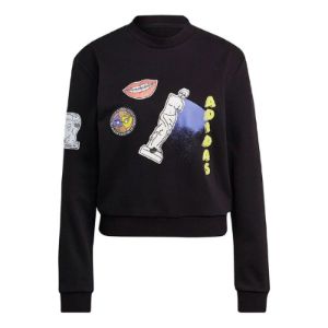 (WMNS) Adidas Originals Sweatshirts 'Black' GN4376 sold by KicksCrew