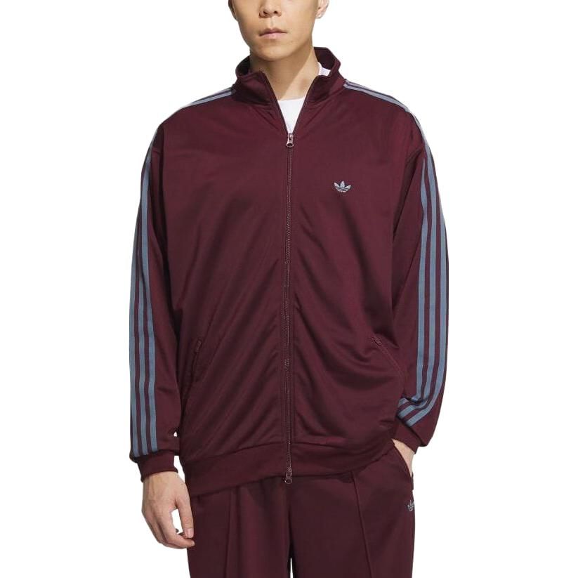 Adidas Originals Beckenbauer Tracktops 'Burgundy' IN1000 sold by KicksCrew product image thumbnail 4