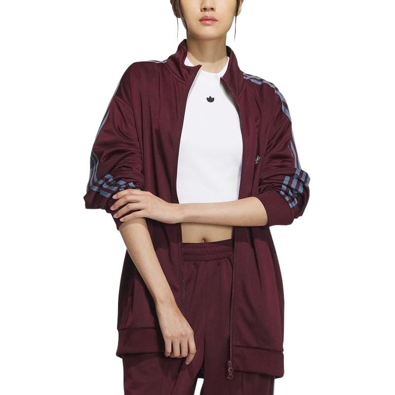 Adidas Originals Beckenbauer Tracktops 'Burgundy' IN1000 sold by KicksCrew product image thumbnail 3