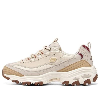 (WMNS) Skechers Sport D'lites 1.0 'Beige Brown' 896262-NAT sold by KicksCrew
