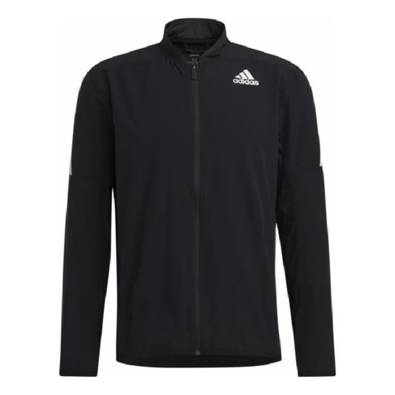 adidas AEROREADY 3-Stripes Jacket 'Black White' GM0637 sold by KicksCrew