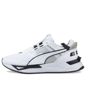 Puma Mirage Sport Tech B+W Trainers 'White Silver' 384955-01 sold by KicksCrew