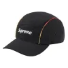 Supreme Gradient Piping Camp Cap 'Black White' SUP-SS21-797 sold by KicksCrew