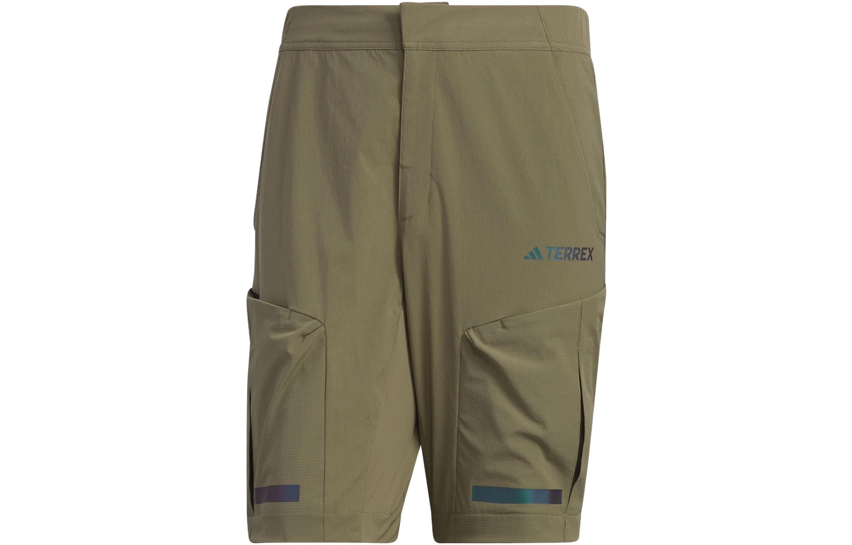 Adidas Terrex outdoor trousers 'Olive Green' IC1974 sold by KicksCrew product image thumbnail 2