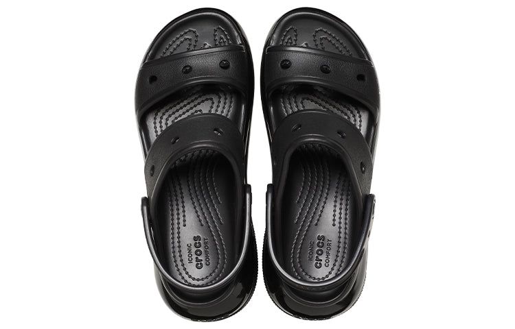 Crocs Mega Crush Sandal 'Black' 207989-001 sold by KicksCrew product image thumbnail 4