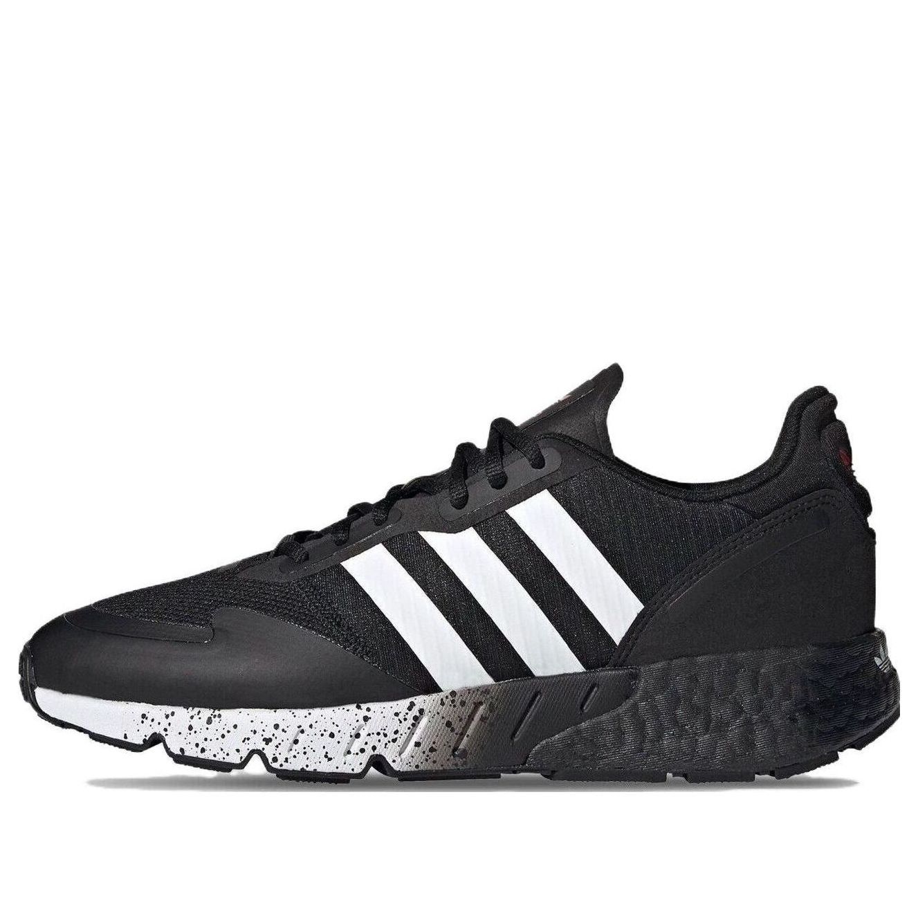 adidas originals ZX 1K Boost 'Black White' H01496 sold by KicksCrew