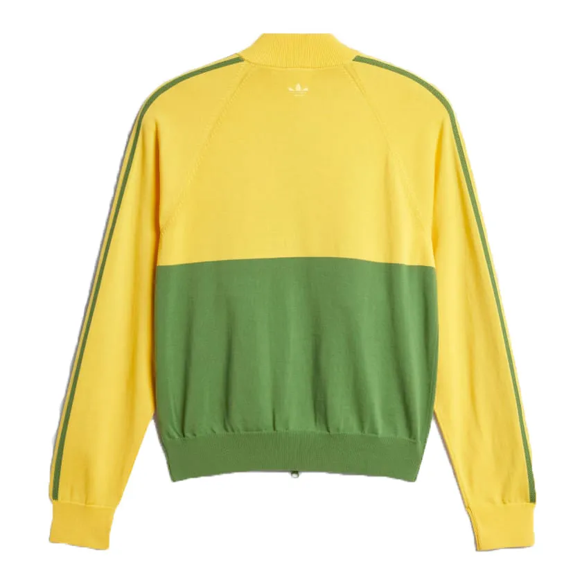 adidas x Wales Bonner New Knit Track Jacket 'Yellow Green' IW1174 sold by KicksCrew product image thumbnail 2