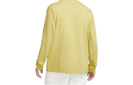 Nike Solo Swoosh Long-Sleeve Top 'Yellow' DX0885-700 sold by KicksCrew