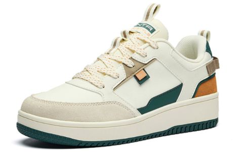 (WMNS) ANTA Casual Skate Shoes 'White Green Orange Beige' 922228067-3 sold by KicksCrew