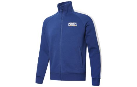 Puma Sports Track Jacket 'Blue White' 531290-12 sold by KicksCrew
