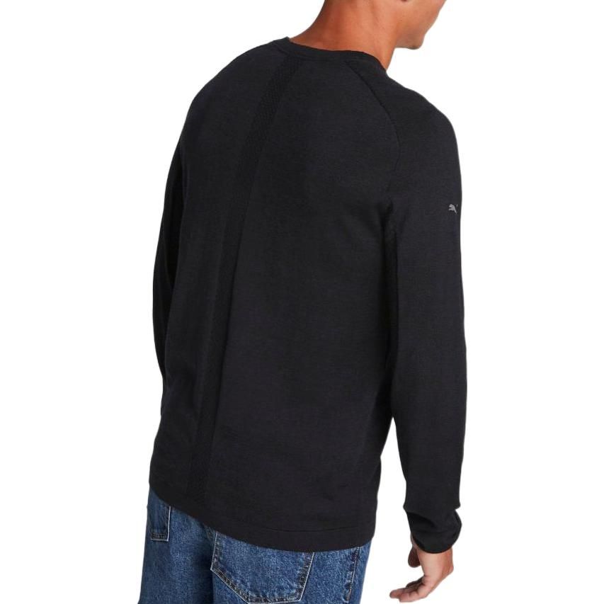 Puma Porsche Design V-Neck Sweatshirt 'Black' 536154-01 sold by KicksCrew product image thumbnail 4