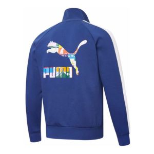 Puma Sports Track Jacket 'Blue White' 531290-12 sold by KicksCrew