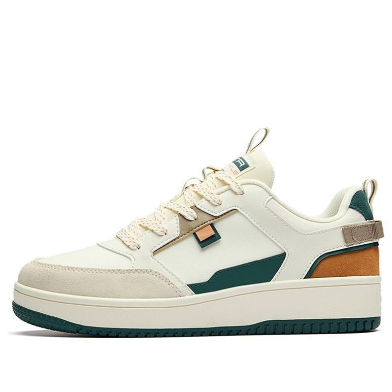 (WMNS) ANTA Casual Skate Shoes 'White Green Orange Beige' 922228067-3 sold by KicksCrew