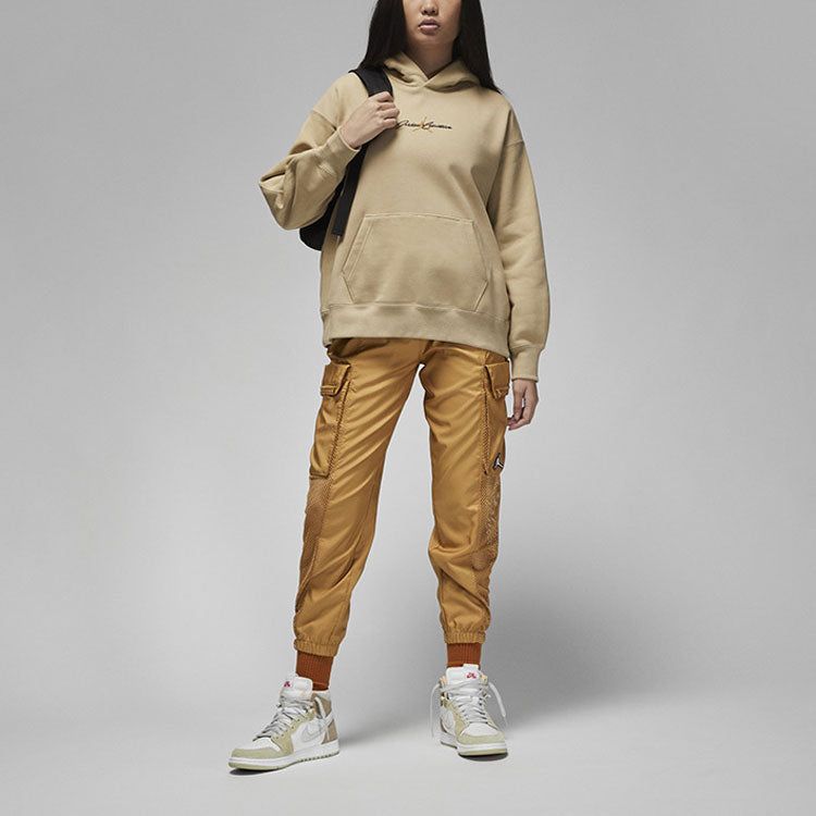 (WMNS) Air Jordan Paris Collective Hooded Pullover 'Beige' DV1386-250 sold by KicksCrew product image thumbnail 2
