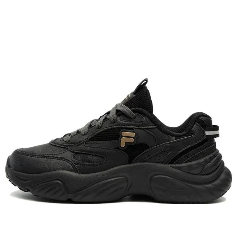 (WMNS) FILA FUSION Conch II Sneakers 'Black' T12W341609FCP sold by KicksCrew