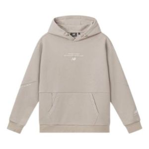 New Balance Logo Print Casual Hoodie 'Beige' NC5CC39593-LBE sold by KicksCrew