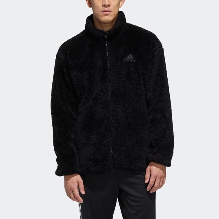 Adidas Tech Must-Have Fleece Jacket 'Black' GL7416 sold by KicksCrew product image thumbnail 3