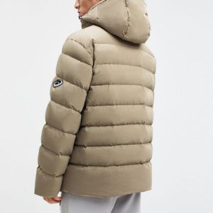 ASICS Puffer Down Jacket 'Khaki' 2031D748-020 sold by KicksCrew