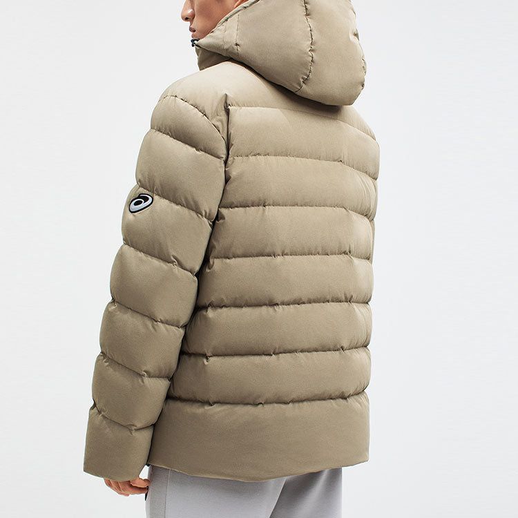 ASICS Puffer Down Jacket 'Khaki' 2031D748-020 sold by KicksCrew product image thumbnail 4