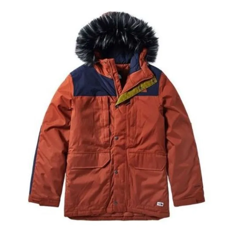 THE NORTH FACE Fusion Parka Jacket 'Red' 3VUJ-BDN sold by KicksCrew