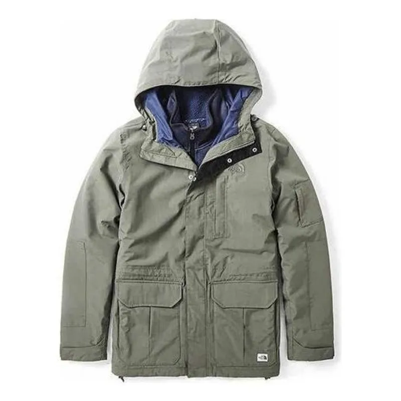THE NORTH FACE Waterproof Jacket 'Green' 3VU9-21L sold by KicksCrew