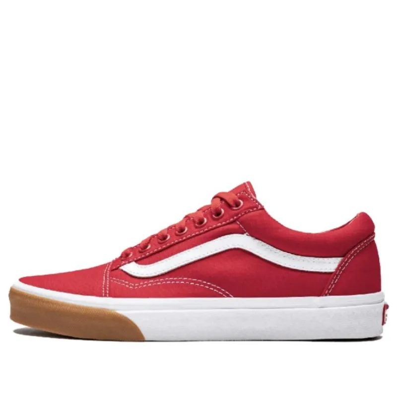 Vans Old Skool Gum Bumpe 'Red White' VN0A38G1UK1 sold by KicksCrew