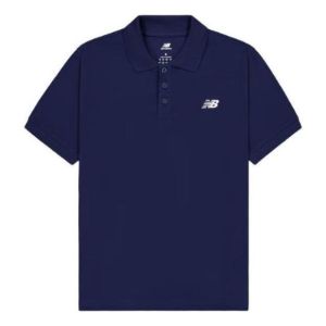 New Balance Cotton Polo T-shirt 'Navy' MT41503-NNY sold by KicksCrew