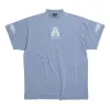 Balenciaga Burning Unity T-shirt Oversized 'Light Blue' 787349TQVW74164 sold by KicksCrew
