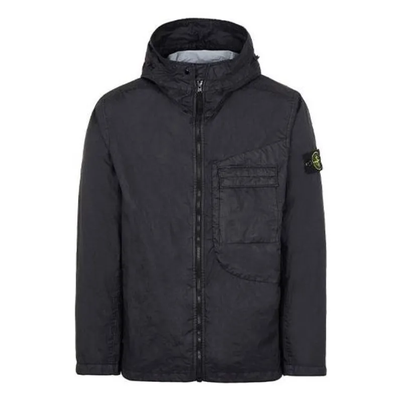 STONE ISLAND Jacket 'Black' 761540223-V0029 sold by KicksCrew