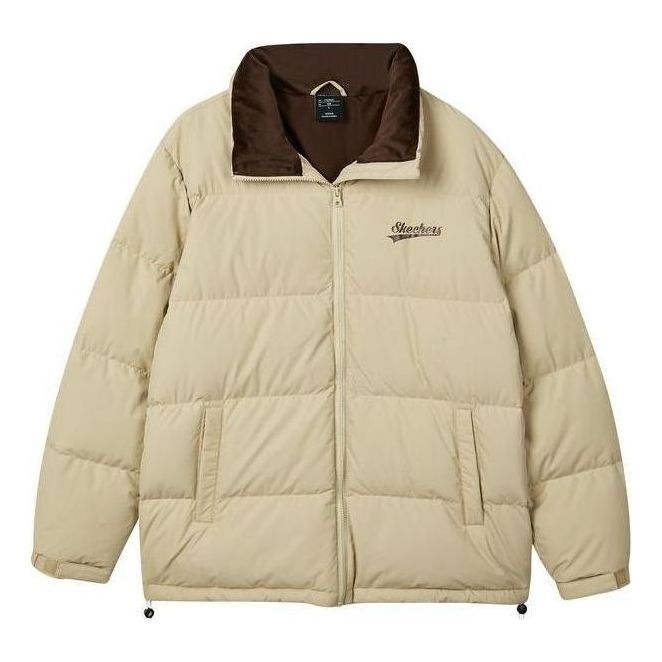 Skechers Sport Down Jacket 'Beige Black' L423U080-028R sold by KicksCrew