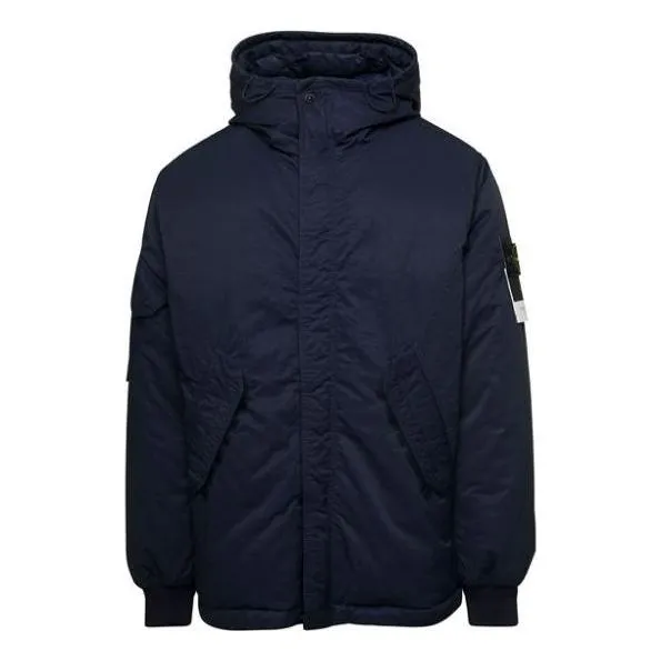 STONE ISLAND Giubbotto Opac Nylon Twill Jacket 'Navy Blue' 791542521-V0020 sold by KicksCrew