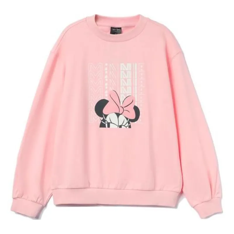 (WMNS) Li-Ning x Disney Graphic Sweatshirt 'Pink' AWDR330-8 sold by KicksCrew